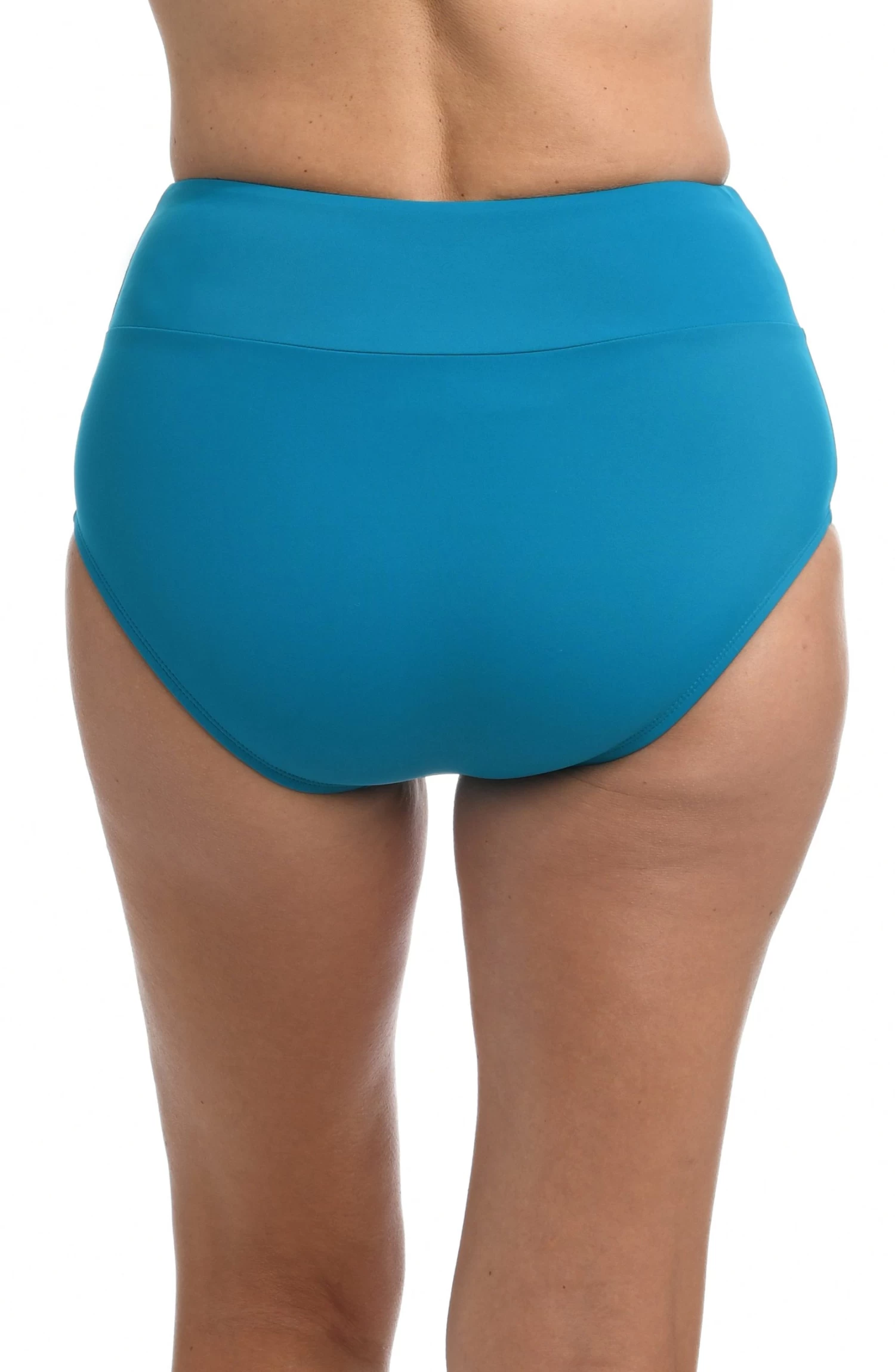 Solid Wide Band Full Pant Bikini Bottom 4 Solid Wide Band Full Pant Bikini Bottom - Image 4