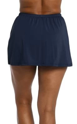 Solid Skirted Pant Bottom 19 Solid Skirted Pant Bottom -Best Swimwear Shop MM6NK52 IND B 1