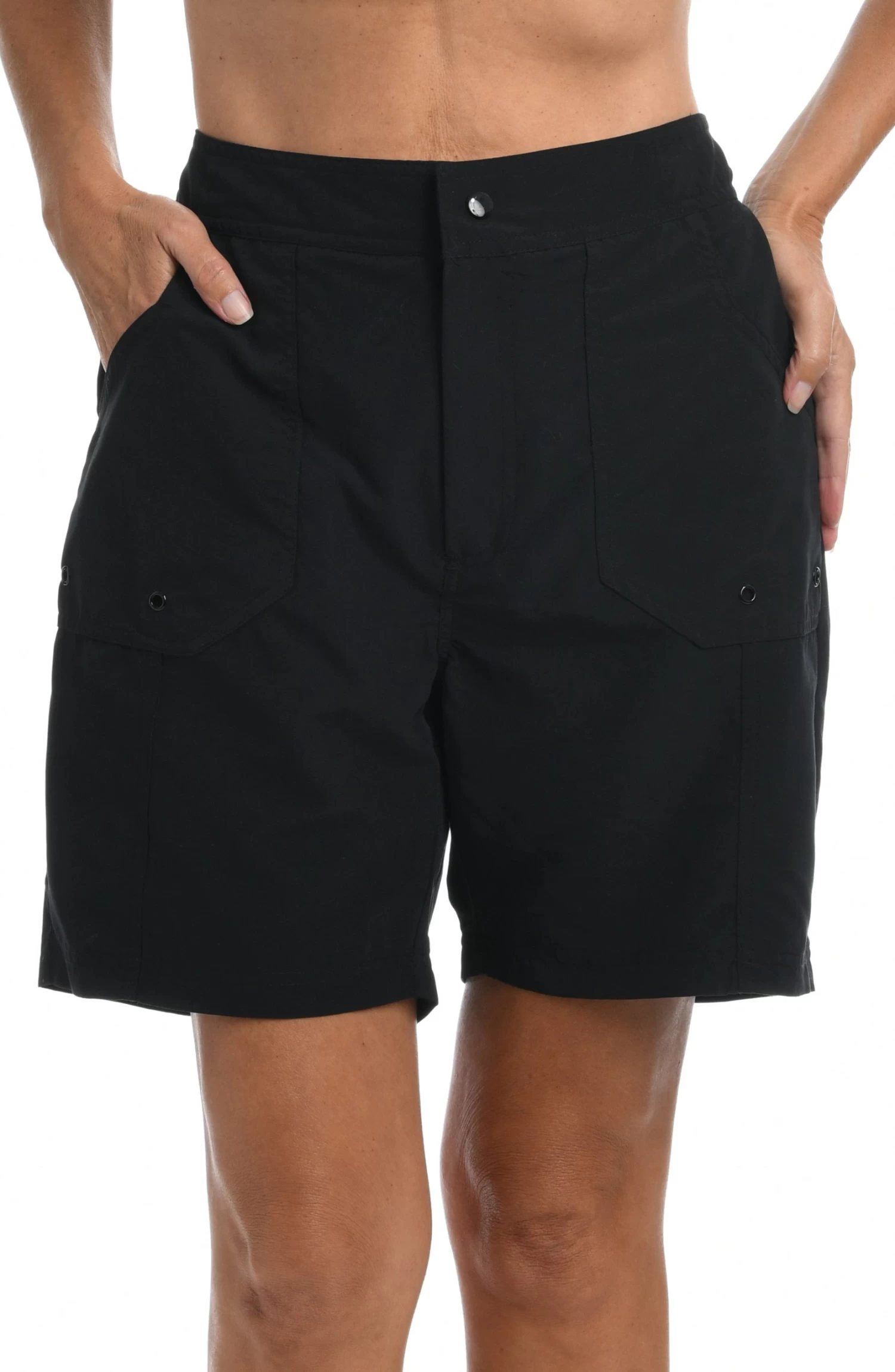 Solid Woven Long Boardshort Bottom 2 Solid Woven Long Boardshort Bottom - Image 2