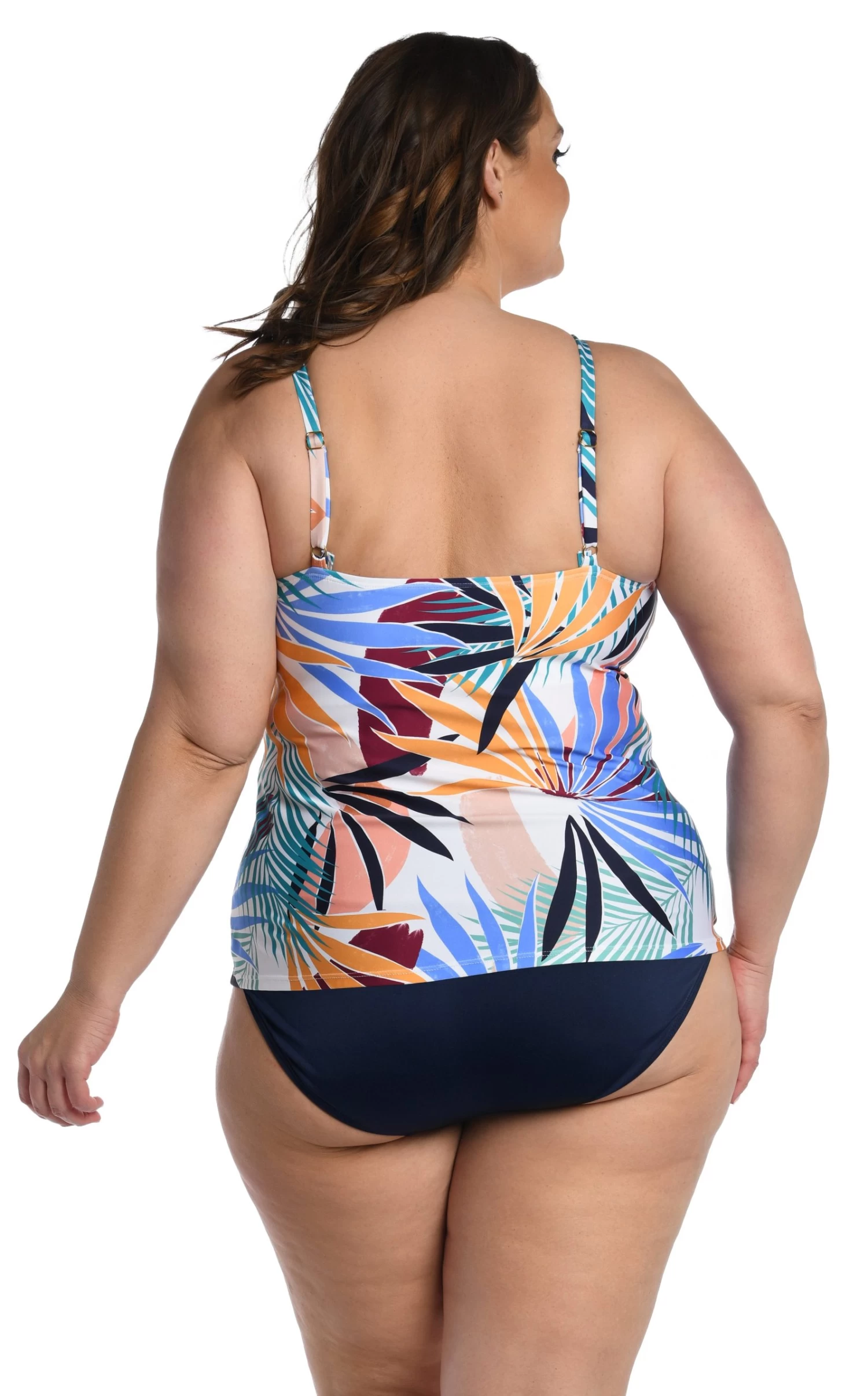 24th & Ocean To The Tropics Cutout High Neck Tankini Top 5 24th & Ocean To The Tropics Cutout High Neck Tankini Top - Image 5
