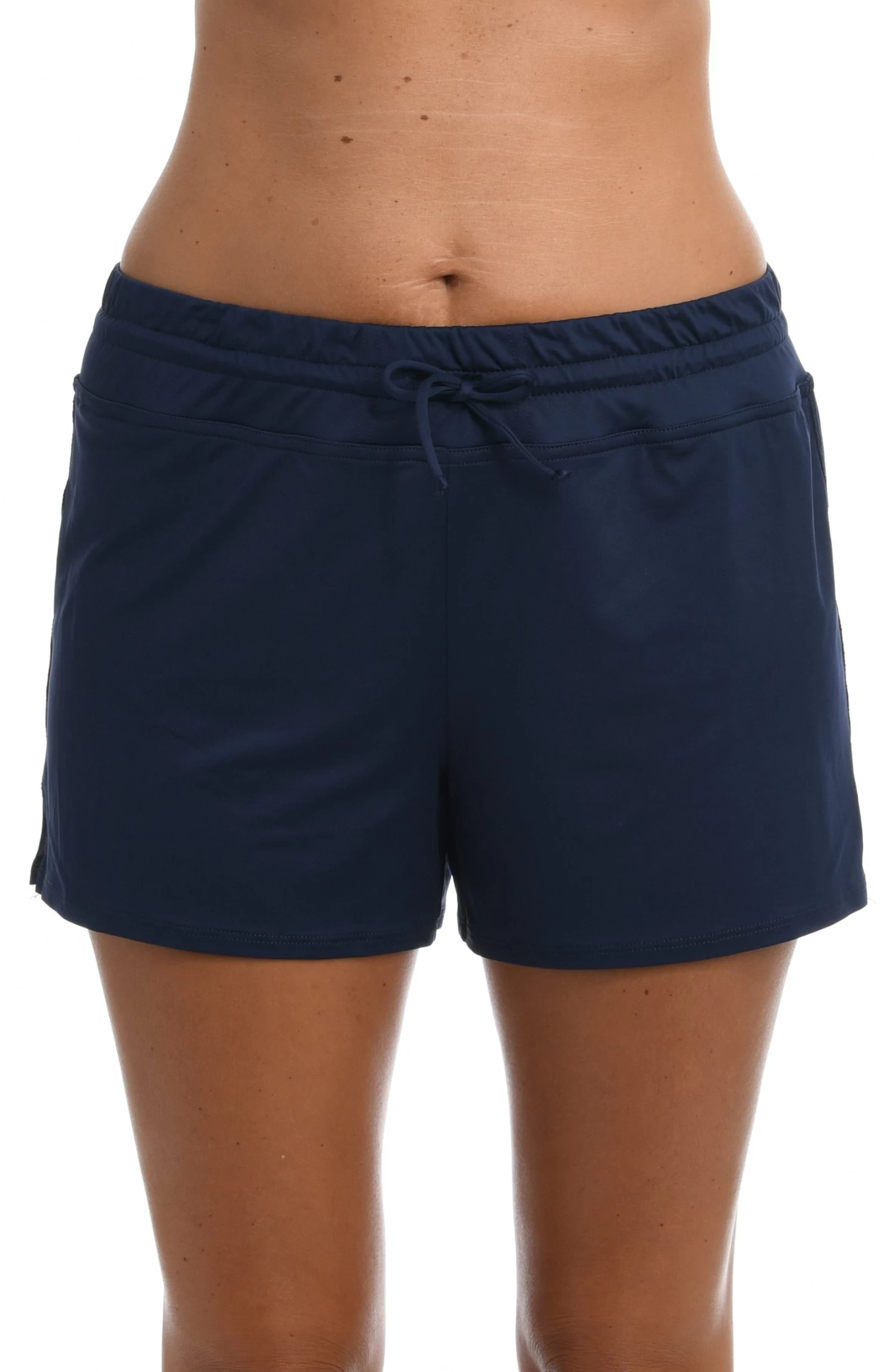 24th & Ocean Solid Front Tie Swim Short Bottom 5 24th & Ocean Solid Front Tie Swim Short Bottom - Image 5