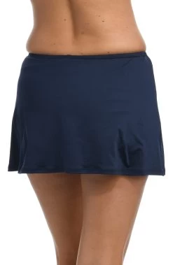 24th & Ocean Solid Skirted Hipster Bottom -Best Swimwear Shop TF9G692 MID B